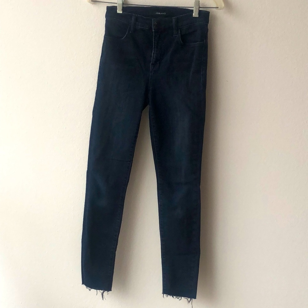 J Brand released hem high rise jeans